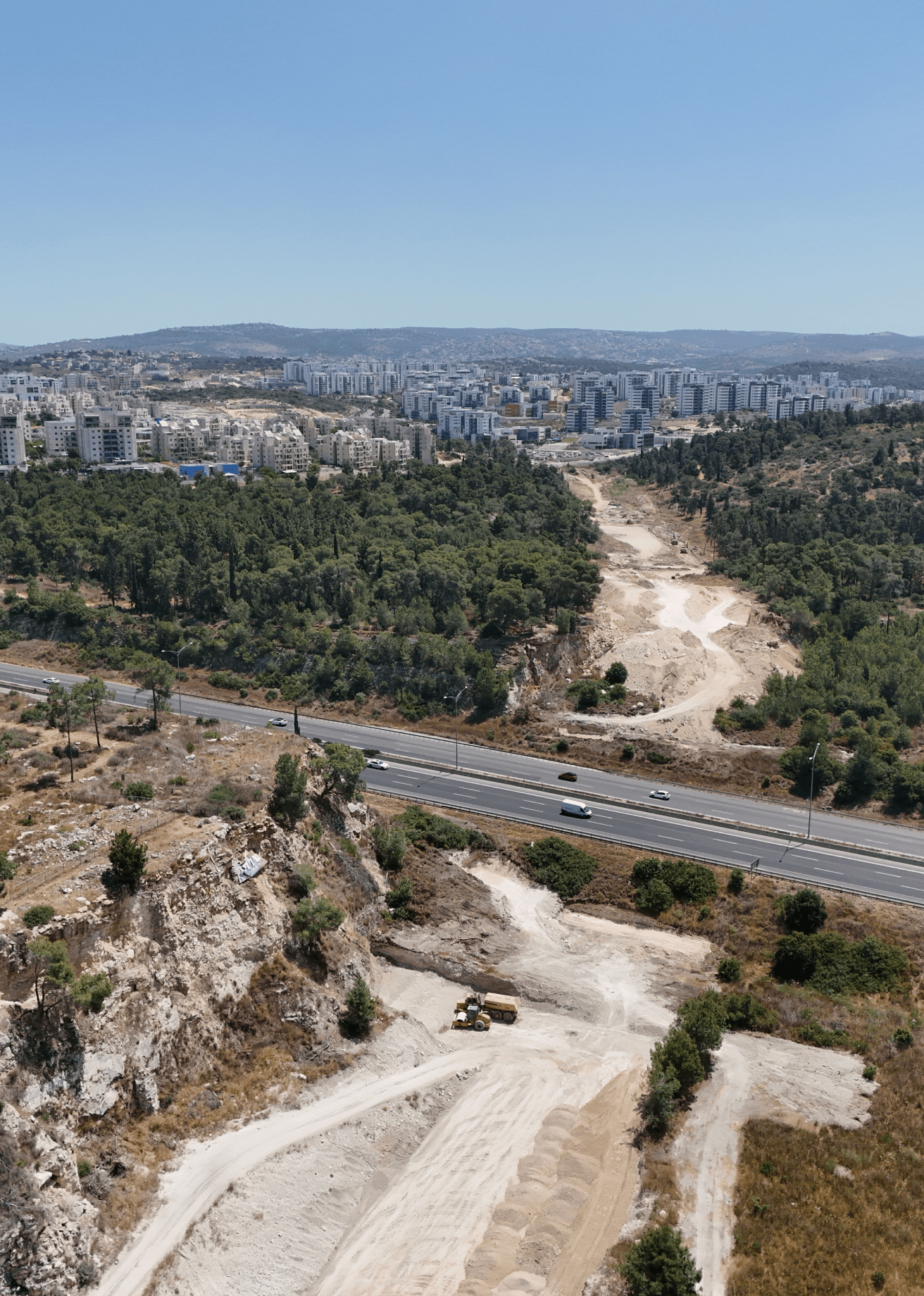Section of Road 611 (Nerbata Junction - Harish)